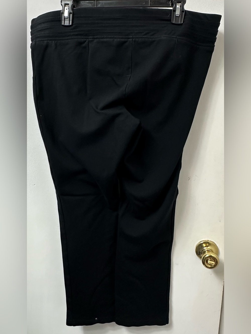 Signature Studio Black Women's Pull-On Stretch Pants